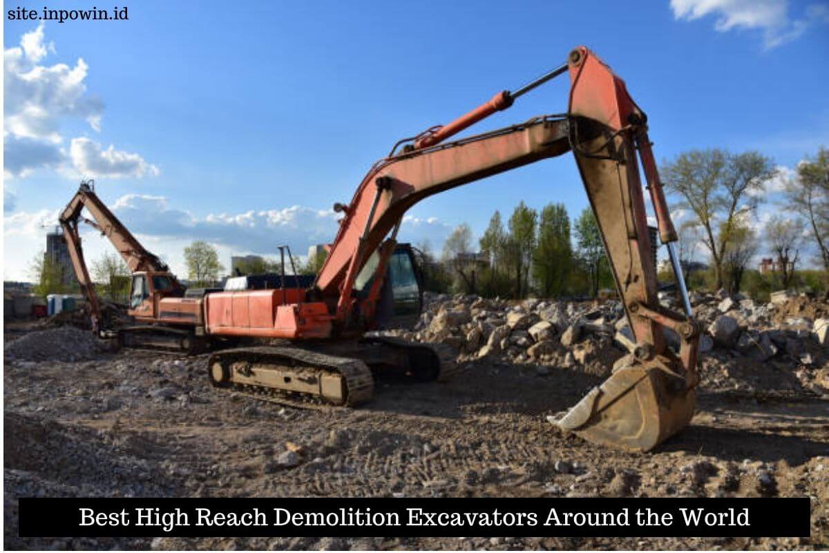 High Reach Demolition Excavators